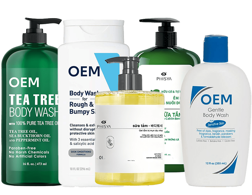 Body Wash: Your Trusted Private Label Body Wash Manufacturer - LeFuOEM